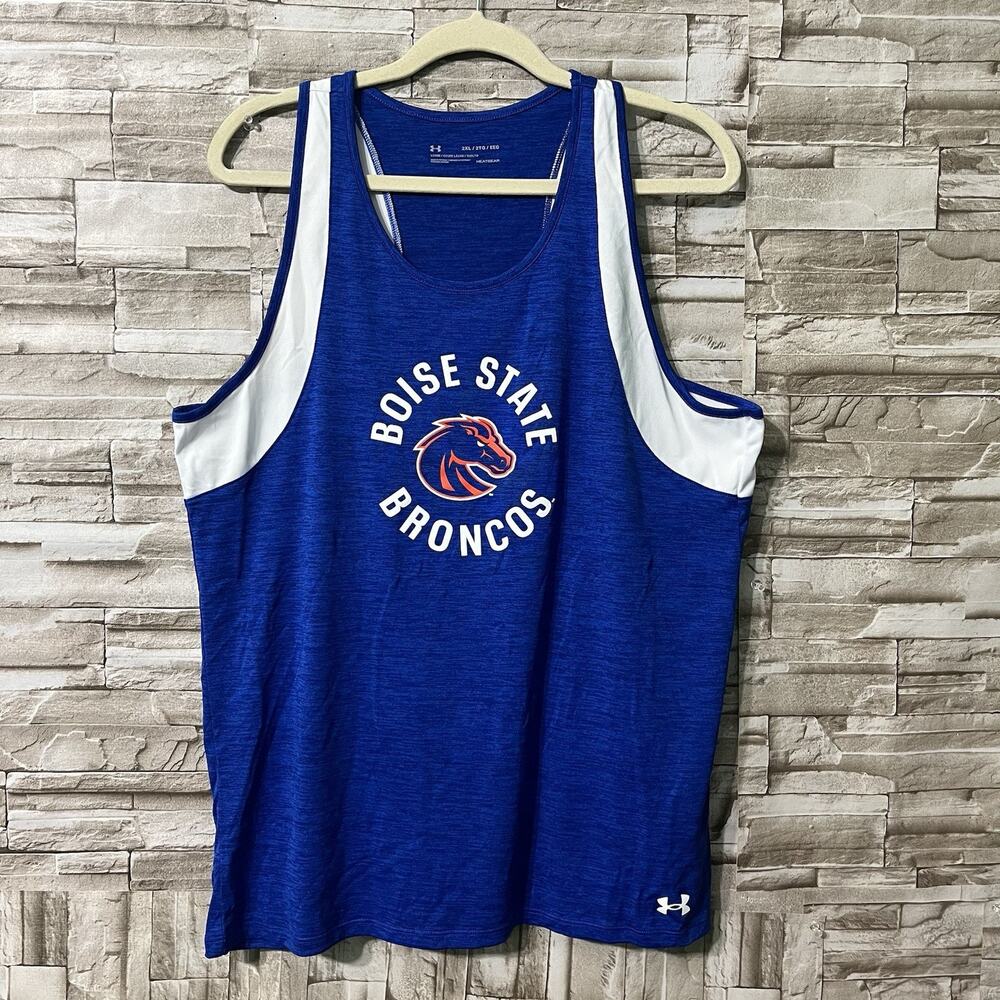 Boise State Broncos Under Armour Adult Size XL Running Tank Top Shirt New